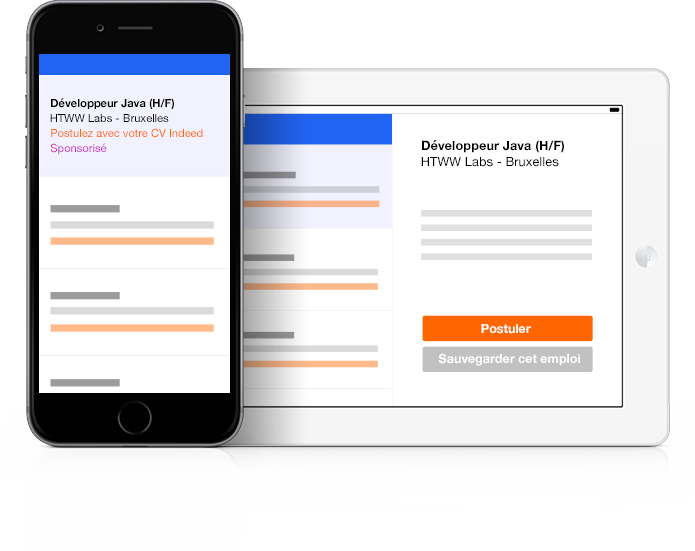 Atteignez les candidats mobinautes sur Indeed