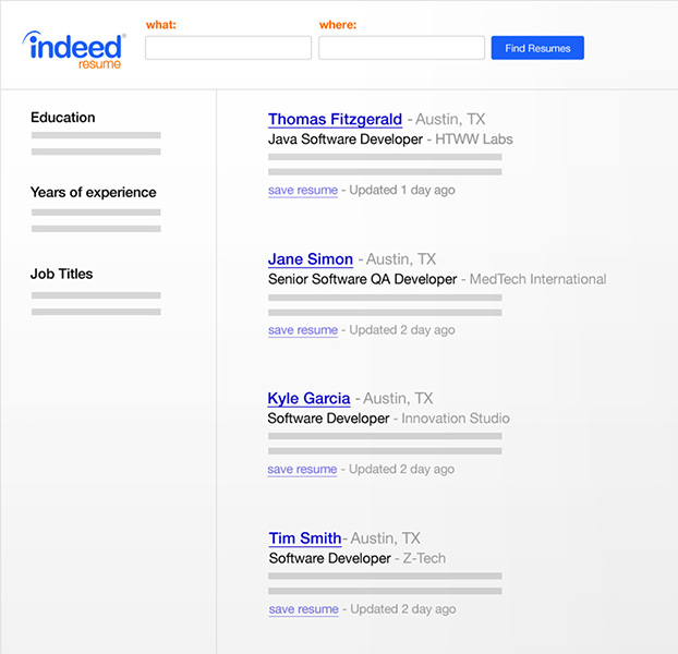 Create Your Resume On Indeed